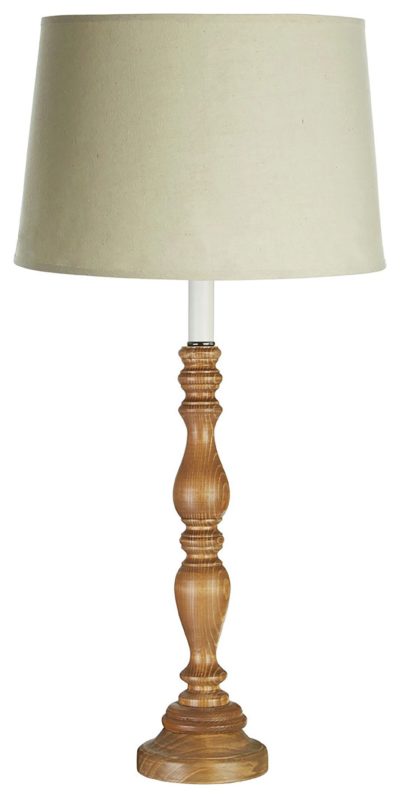 Wood Candle - Table Lamp Wood Candle - Table Lamp